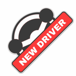 Nieuwe Driver Sticker voor Auto's & Vrachtwagens &