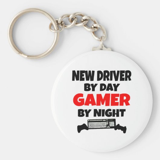 Nieuwe driver voor dag tegen nacht sleutelhanger (Voorkant)