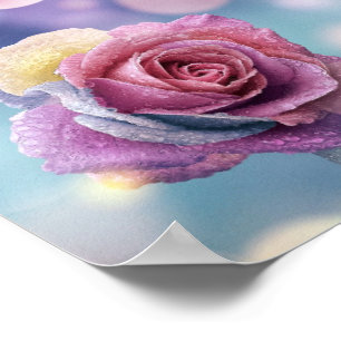 Nieuwe Eden Hummingbird & Roos Poster