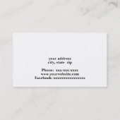 Nieuwe eengezinswoning in aanbouw visitekaartje (Achterkant)