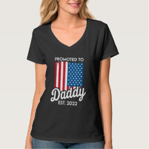 Nieuwe eerste keer dat papa politiewetshandhaving t-shirt