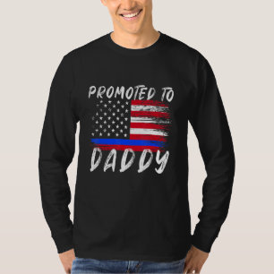 Nieuwe eerste keer dat papa politiewetshandhaving t-shirt