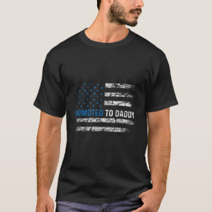 Nieuwe eerste keer papa hardwerk politie wetshandh t-shirt
