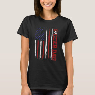 Nieuwe eerste keer papa om fulltime voetbal papa d t-shirt