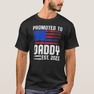 Nieuwe eerste keer papa politie politie politie po t-shirt