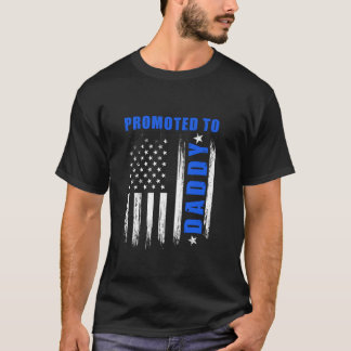 Nieuwe eerste keer papa politie politie politie po t-shirt