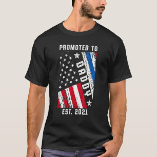 Nieuwe Eerste Keer Papa Politie Rechtshandhaving P T-shirt