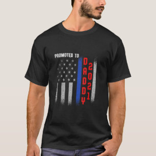 Nieuwe Eerste Keer Papa Politie Rechtshandhaving P T-shirt