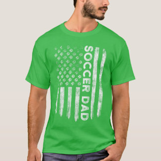 Nieuwe Eerste Keer Vader Wordt ools Voetbal Vader  T-shirt