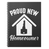 Nieuwe eigenaar van het huishouden notitieboek (Voorkant)