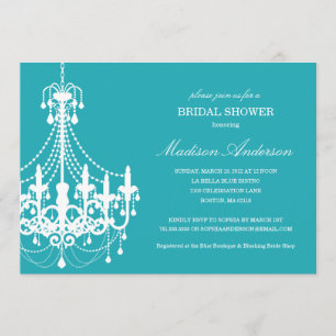 NIEUWE ELEGANCE   BRIDAL SHOWER INVITATION KAART