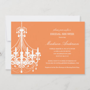 NIEUWE ELEGANCE BRIDAL SHOWER INVITATION KAART