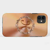 NIEUWE Elegante iPhone 5S Hoezen Goud Kleur Satijn (Achterkant (horizontaal))