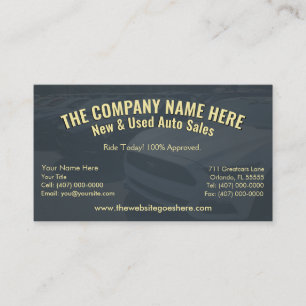 Nieuwe en gebruikte autoverkoop - automatische ver visitekaartje