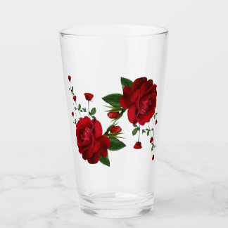 Nieuwe en unieke rozen bloemenglazen en kopjes glas