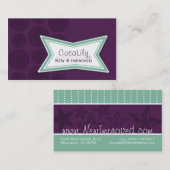 Nieuwe en verbeterde CocaLily-Visitekaartjes Visitekaartje (Voorkant / Achterkant)