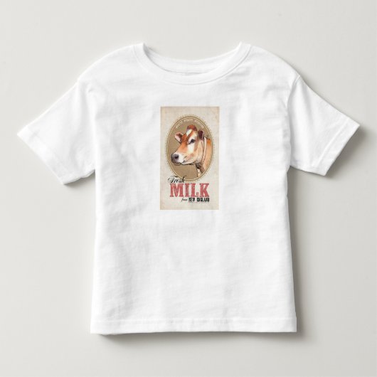 "Nieuwe Engelse verse melk" Kinder Shirts (Voorkant)