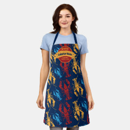 Nieuwe Engelstalige kreeftekst Schort