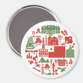 Nieuwe Engelstalige pictogrammen Magneet (Voorkant / Achterkant)