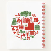 Nieuwe Engelstalige pictogrammen Notitieboek (Achterkant)