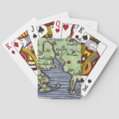 NIEUWE ENGLAND KAART 1677 (Achterkant)