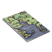 NIEUWE ENGLAND KAART 1677 NOTITIEBOEK (Rechterzijde)