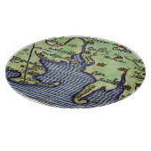 NIEUWE ENGLAND KAART 1677 SNIJPLANK (Hoek)