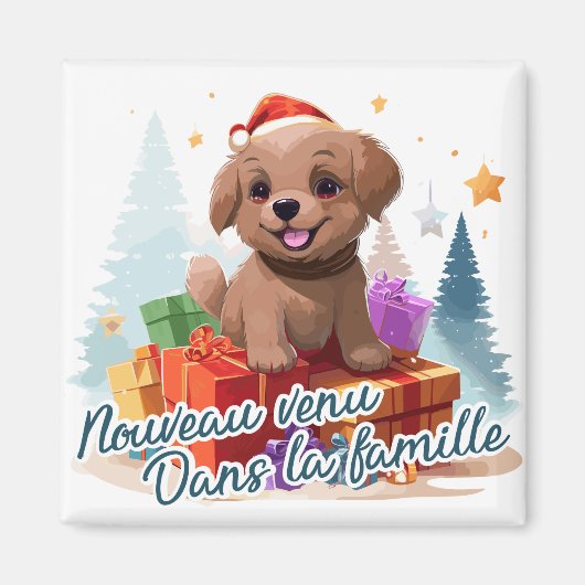 Nieuwe familielid magneet (Voorkant)