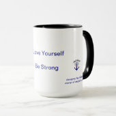 Nieuwe favoriete mok die inspirerend is & One of a (Voorkant rechts)