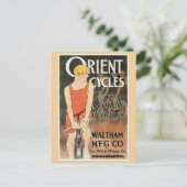  nieuwe fietsen en briefkaart (Staand voorkant)