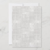 Nieuwe Floral van het Huis Verandering van Adres B Aankondiging (Achterkant)