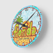 Nieuwe Florida Zon Ronde Klok (Hoek)