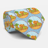 Nieuwe Florida Zon Stropdas (Opgerold)