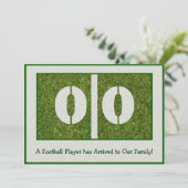 Nieuwe Football Player-aankomst (Staand voorkant)