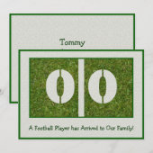 Nieuwe Football Player-aankomst (Voorkant / Achterkant)