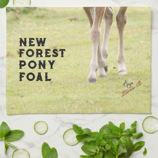 Nieuwe Forest Pony Foal theedoeken (Gevouwen)