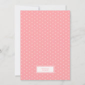 Nieuwe foto van Baby Girl Kaart (Achterkant)