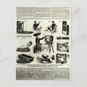 Nieuwe fotografische apparaten briefkaart