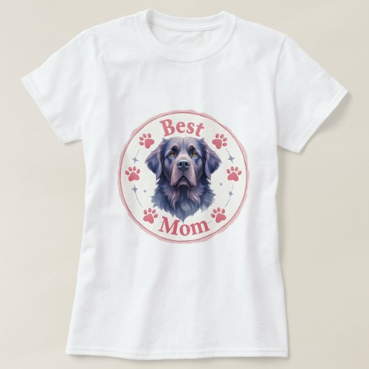 Nieuwe Foundlander 'Best Mom' T-shirt (Design voorkant)