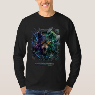 Nieuwe futuristische robotachtige jager t-shirt