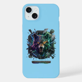 Nieuwe Futuristische Robotachtige Roofdier iPhone 15 Plus Case