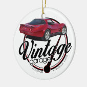 nieuwe  garage vette keramisch ornament (Links)