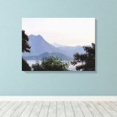 Nieuwe Gebieden Hong Kong Canvas Afdrukken (Insitu (Houten vloer))