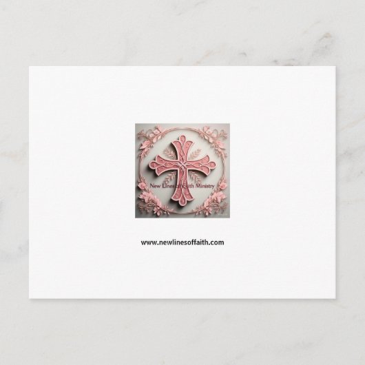 Nieuwe geloofslijnen 2025 briefkaart (Voorkant)