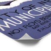 NIEUWE GEMEENTELIJKE LUCHTHAVENS VAN YORK POSTER (Hoek)