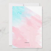 Nieuwe genen zwangerschap aankondiging (Achterkant)