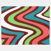 Nieuwe generatie modern  contrast fleece deken (Voorkant (Horizontaal))