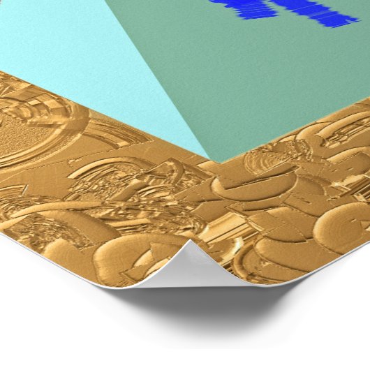 Nieuwe geometrie poster (Hoek)