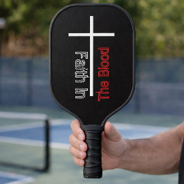 NIEUWE Gepersonaliseerde Geloof In Het Bloed Chris Pickleball Paddle