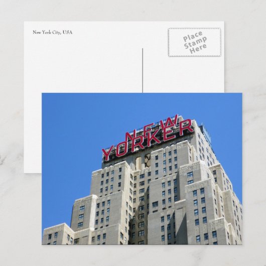 nieuwe geur briefkaart (Voorkant / Achterkant)